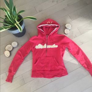 🌱2 for 25$🌱Pink authentic vintage red hoodie 🔥